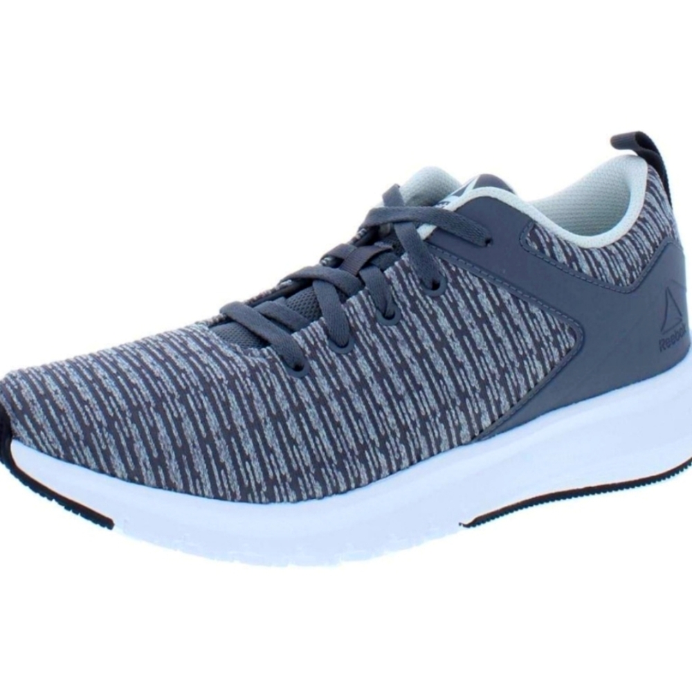 Reebok Print Lux Gray Athletic Running Shoes- Women Size 7